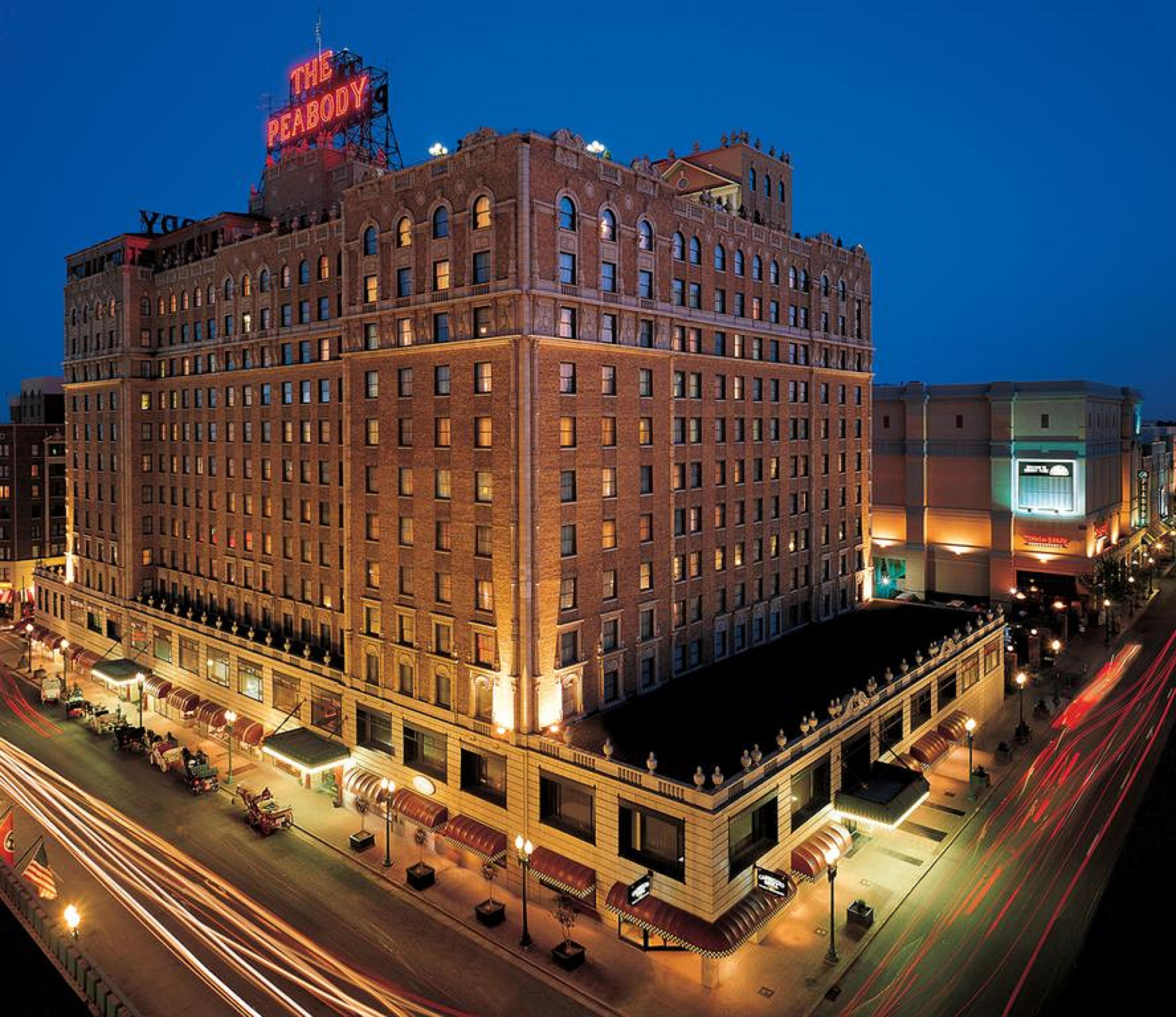 Peabody Memphis Hotel Exterior foto