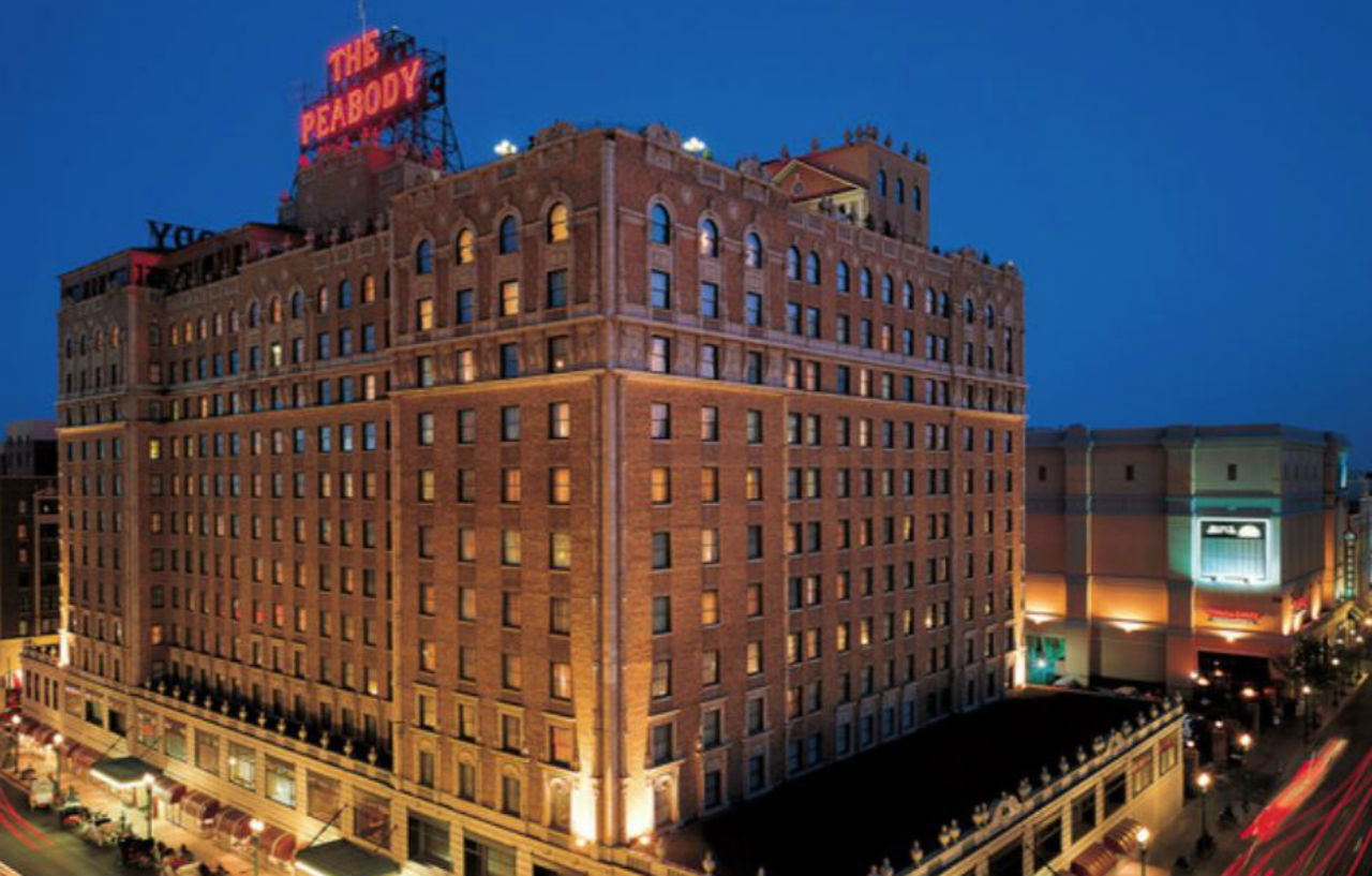 Peabody Memphis Hotel Exterior foto